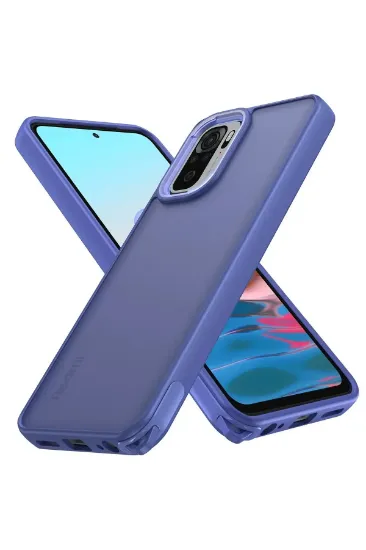 Newface Xiaomi Redmi Note 10 Kılıf Elegant Kapak - Açık Mavi resmi