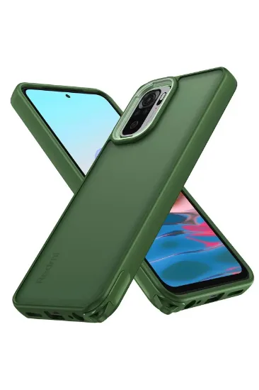 Newface Xiaomi Redmi Note 10 Kılıf Elegant Kapak - Yeşil resmi