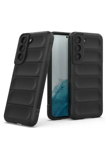 Newface Samsung Galaxy S22 Kılıf Optimum Silikon - Siyah resmi