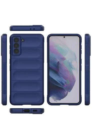 Newface Samsung Galaxy S22 Plus Kılıf Optimum Silikon - Lacivert resmi