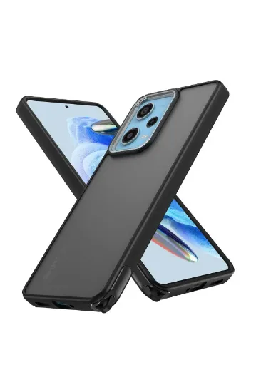 Newface Xiaomi Redmi Note 12 Pro 5G Kılıf Elegant Kapak - Siyah resmi