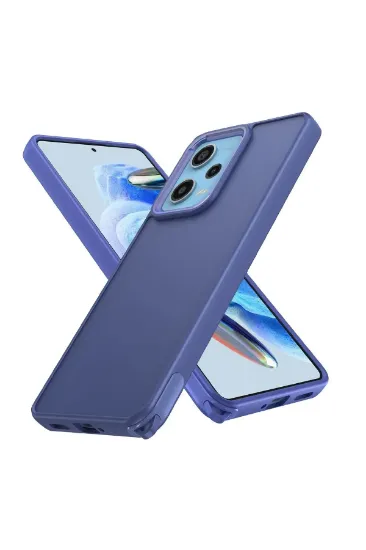 Newface Xiaomi Redmi Note 12 Pro 5G Kılıf Elegant Kapak - Açık Mavi resmi