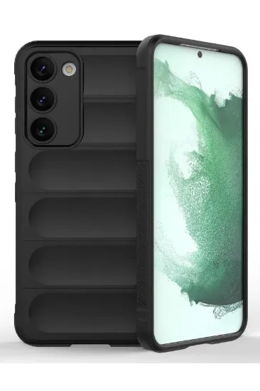 Newface Samsung Galaxy S23 Plus Kılıf Optimum Silikon - Siyah resmi