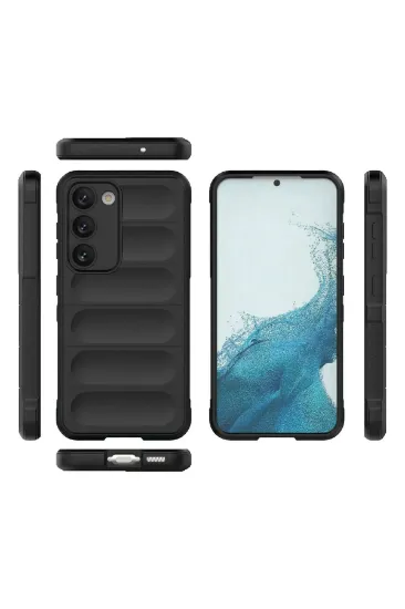 Newface Samsung Galaxy S23 Plus Kılıf Optimum Silikon - Siyah resmi