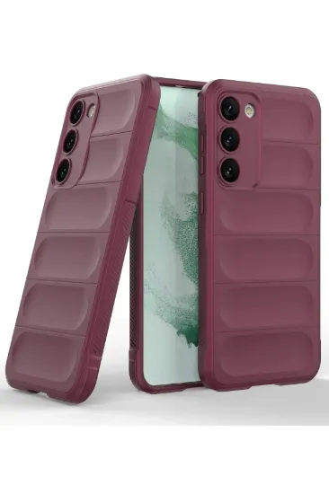 Newface Samsung Galaxy S23 Plus Kılıf Optimum Silikon - Bordo resmi