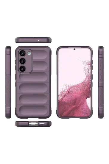 Newface Samsung Galaxy S23 Plus Kılıf Optimum Silikon - Mor resmi