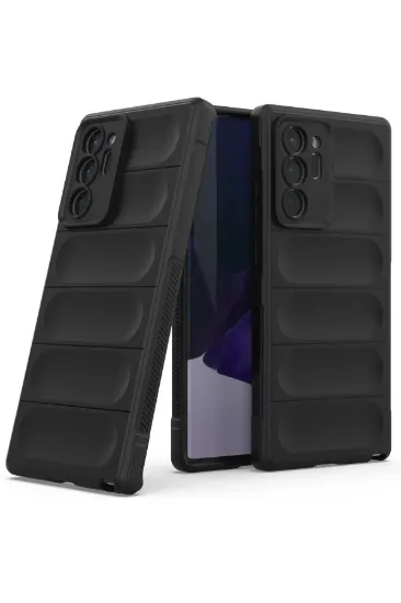 Newface Samsung Galaxy Note 20 Ultra Kılıf Optimum Silikon - Siyah resmi