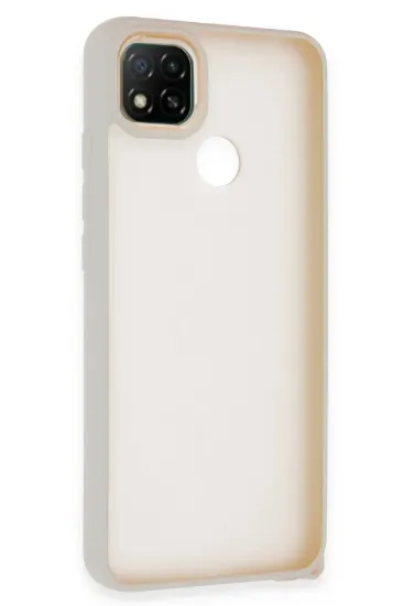 Newface Xiaomi Redmi 9C Kılıf Elegant Kapak - Pudra resmi