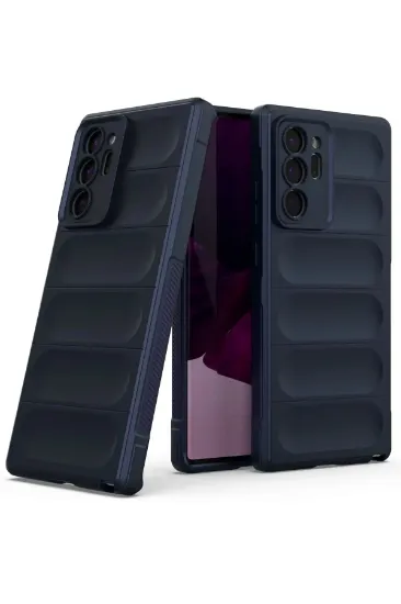 Newface Samsung Galaxy Note 20 Ultra Kılıf Optimum Silikon - Lacivert resmi