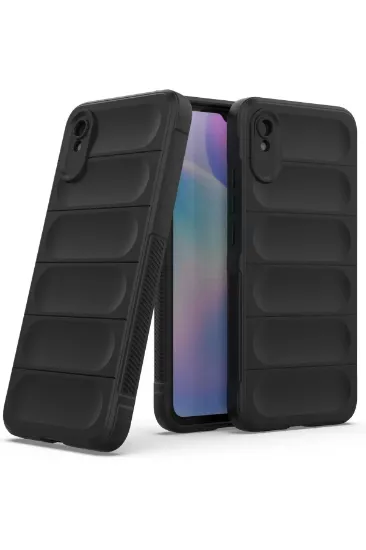 Newface Xiaomi Redmi 9A Kılıf Optimum Silikon - Siyah resmi