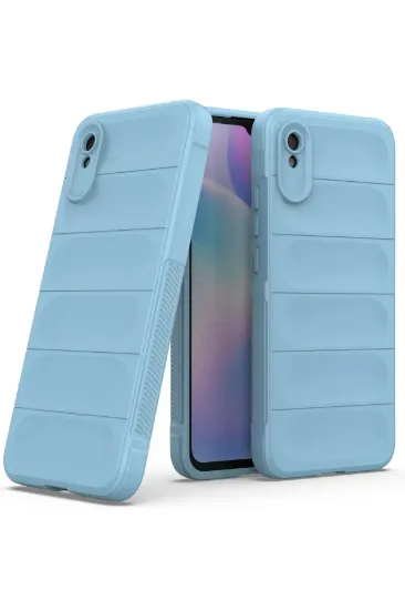 Newface Xiaomi Redmi 9A Kılıf Optimum Silikon - Sky Blue resmi