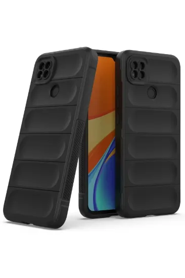 Newface Xiaomi Redmi 9C Kılıf Optimum Silikon - Siyah resmi