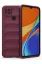 Newface Xiaomi Redmi 9C Kılıf Optimum Silikon - Bordo resmi