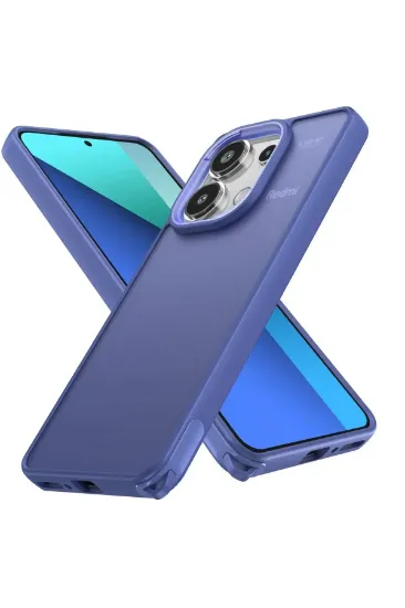 Newface Xiaomi Redmi Note 13 Pro 4G Kılıf Elegant Kapak - Açık Mavi resmi