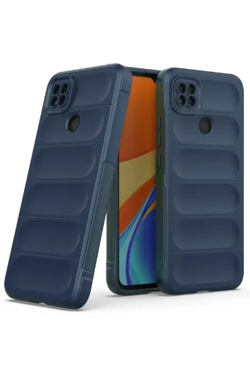 Newface Xiaomi Redmi 9C Kılıf Optimum Silikon - Lacivert resmi