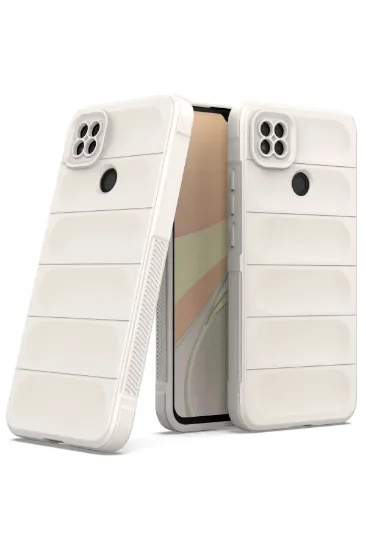 Newface Xiaomi Redmi 9C Kılıf Optimum Silikon - Krem resmi