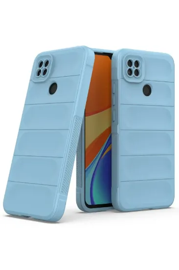 Newface Xiaomi Redmi 9C Kılıf Optimum Silikon - Sky Blue resmi