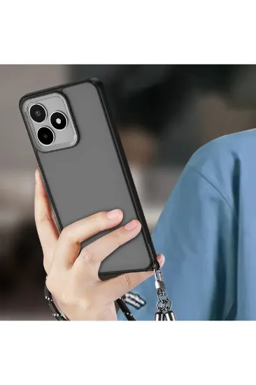 Newface Realme C53 Kılıf Elegant Kapak - Açık Mavi resmi
