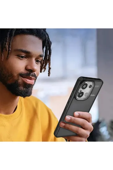 Newface Xiaomi Redmi Note 13 4G Kılıf Elegant Kapak - Açık Mavi resmi