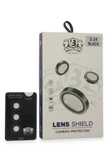 Newface Samsung Galaxy S24 Bilvis Titan Kamera Lens - Siyah resmi