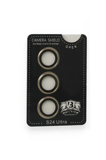 Newface Samsung Galaxy S24 Bilvis Titan Kamera Lens - Gold resmi