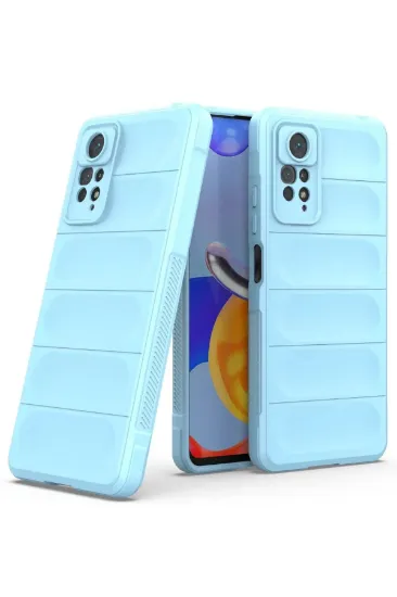 Newface Xiaomi Redmi Note 11 Pro Kılıf Optimum Silikon - Sky Blue resmi