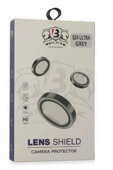 Newface Samsung Galaxy S24 Ultra Bilvis Titan Kamera Lens - Titan Gri resmi