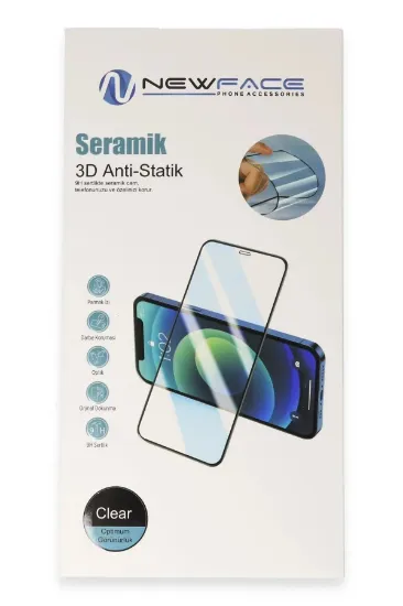 Newface Samsung Galaxy A05 3D Antistatik Seramik Nano Ekran Koruyucu resmi