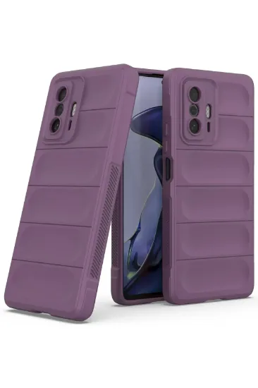 Newface Xiaomi Mi 11T Kılıf Optimum Silikon - Mor resmi