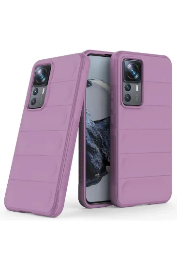 Newface Xiaomi Mi 12T Pro Kılıf Optimum Silikon - Mor resmi