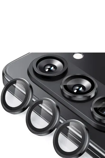 Newface Samsung Galaxy Z Fold 5 Valdez Metal Kamera Lens - Siyah resmi