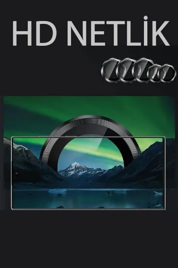 Newface Samsung Galaxy Z Flip 5 Valdez Metal Kamera Lens - Siyah resmi