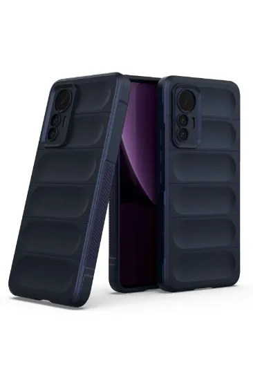 Newface Xiaomi Mi 12 Lite Kılıf Optimum Silikon - Lacivert resmi