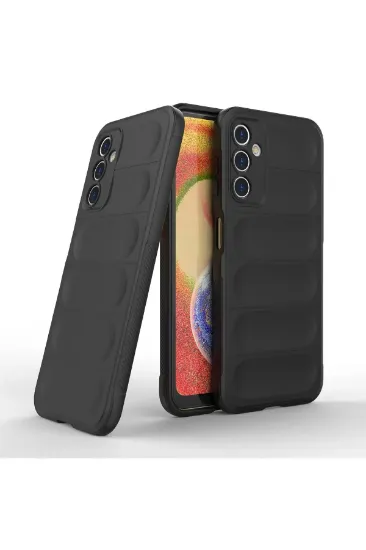 Newface Samsung Galaxy A14 4G Kılıf Optimum Silikon - Siyah resmi