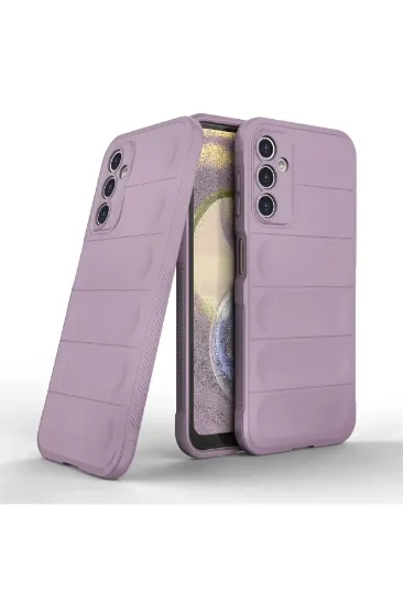 Newface Samsung Galaxy A14 4G Kılıf Optimum Silikon - Mor resmi