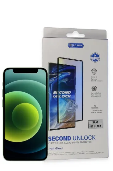Newface Samsung Galaxy S23 Ultra Durable Full Glue Curved Cam resmi