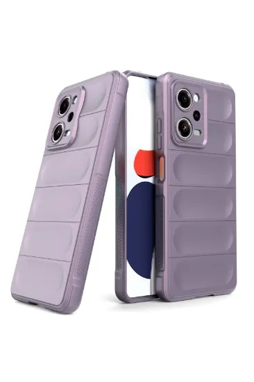Newface Xiaomi Redmi Note 12 Pro 5G Kılıf Optimum Silikon - Mor resmi