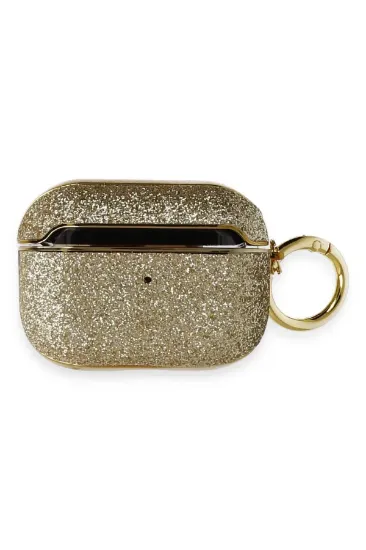 Newface Airpods Pro 2 (2.nesil) Spell Simli Kılıf - Gold resmi