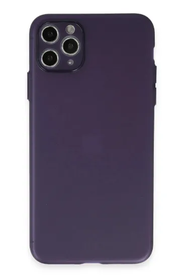 Newface iPhone 11 Pro Kılıf Puma Silikon - Koyu Mor resmi