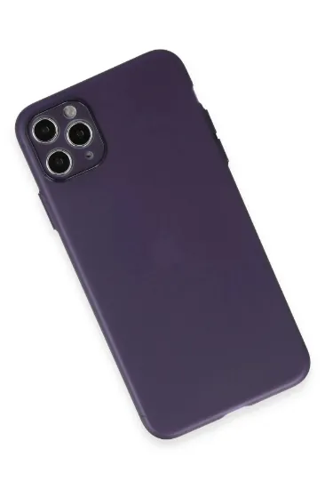 Newface iPhone 11 Pro Kılıf Puma Silikon - Koyu Mor resmi