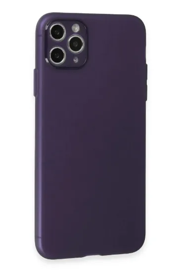 Newface iPhone 11 Pro Kılıf Puma Silikon - Koyu Mor resmi