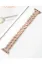 Newface Apple Watch 42mm Node Taşlı Kordon - Rose Gold resmi
