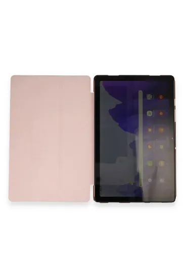 Newface Samsung Galaxy T220 Tab A7 Lite 8.7 Kılıf Tablet Smart Kılıf - Rose Gold resmi