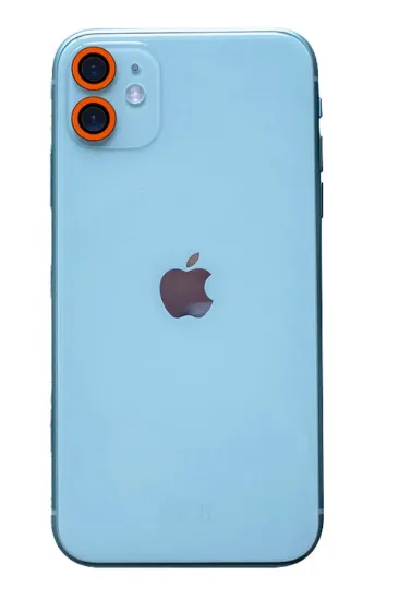 Newface iPhone 11 Neon Fosforlu Kamera Lens - Turuncu resmi