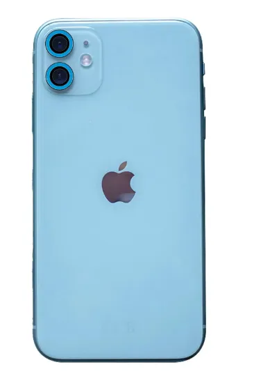 Newface iPhone 11 Neon Fosforlu Kamera Lens - Mavi resmi