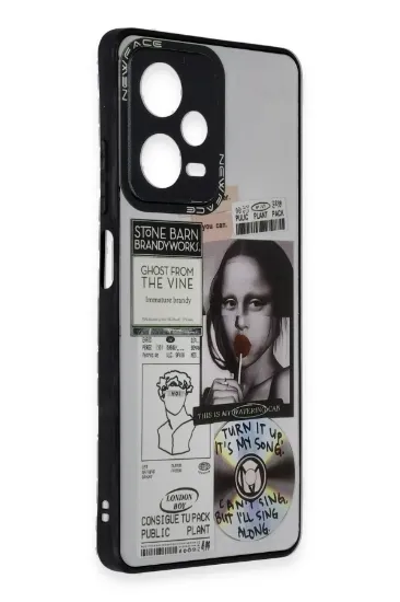 Newface Xiaomi Redmi Note 12 Pro 5G Kılıf Mirror Desenli Kapak - Mirror - 2 resmi