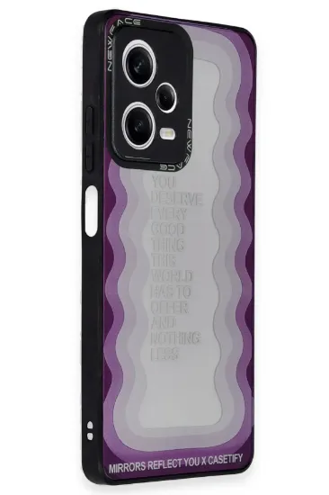 Newface Xiaomi Redmi Note 12 Pro 5G Kılıf Mirror Desenli Kapak - Mirror - 5 resmi