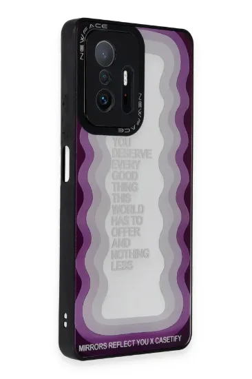 Newface Xiaomi Mi 11T Pro Kılıf Mirror Desenli Kapak - Mirror - 5 resmi