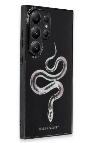 Newface Samsung Galaxy S24 Ultra Kılıf Mirror Desenli Kapak - Mirror - 13 resmi