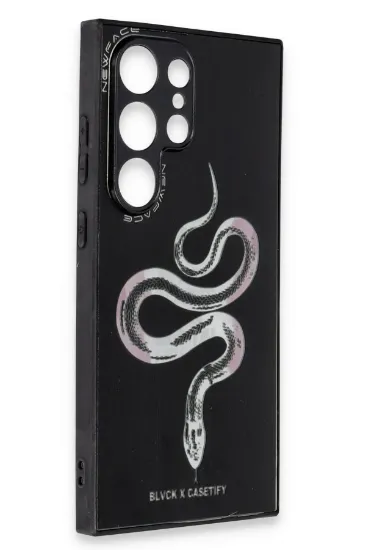 Newface Samsung Galaxy S24 Ultra Kılıf Mirror Desenli Kapak - Mirror - 13 resmi